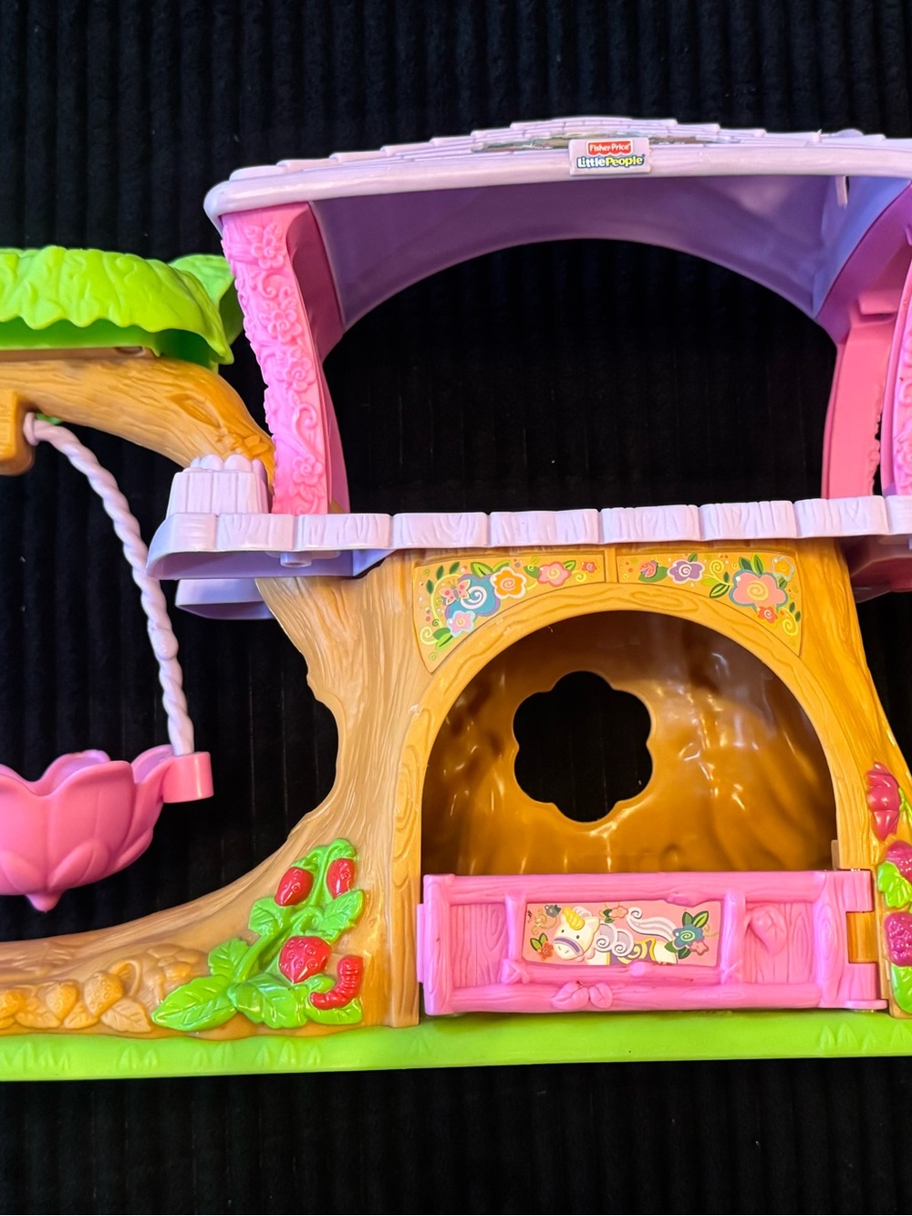 Mattel Fisher-Price Little People Fairy Treehouse 2009 Fantasy Forest